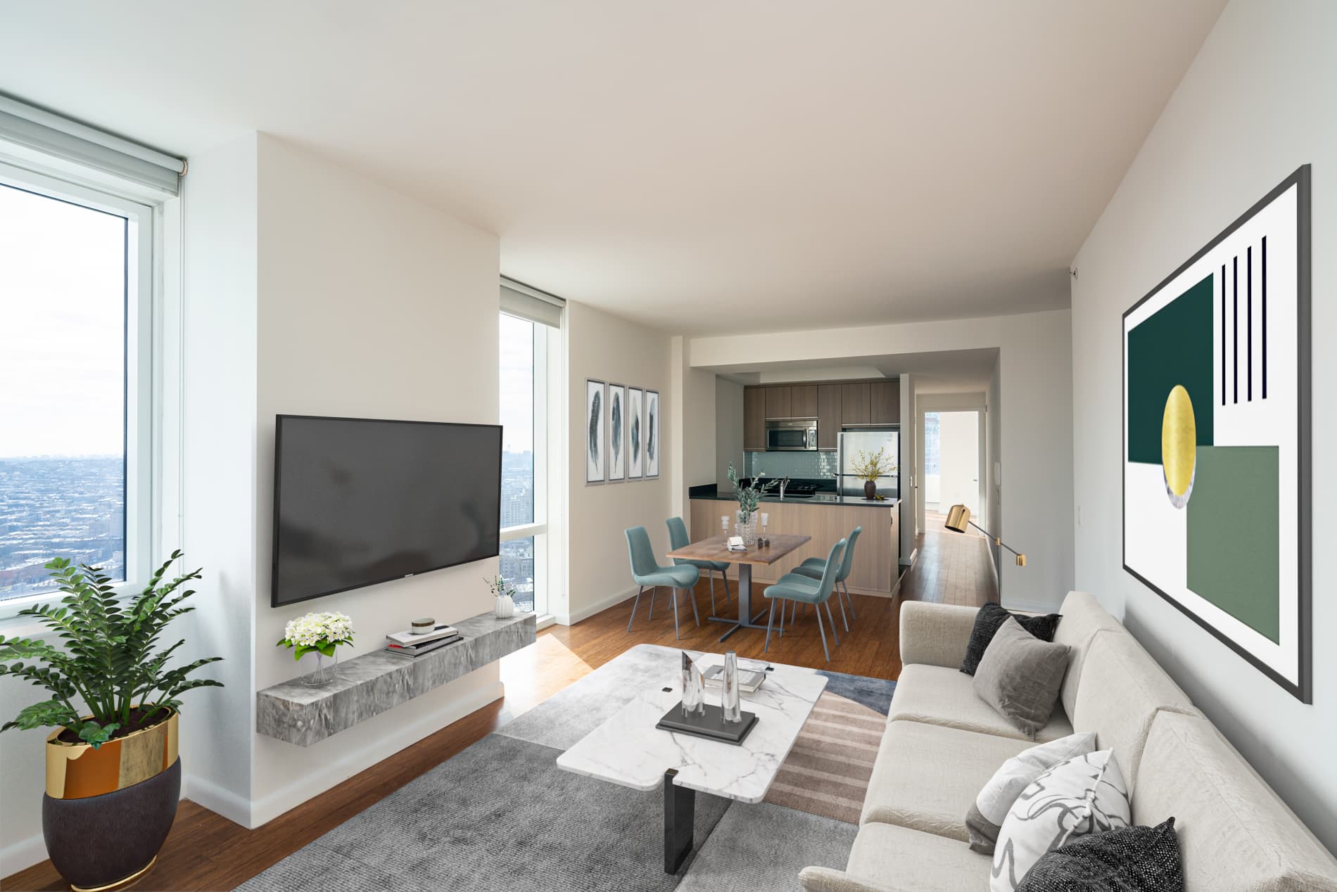 66 Rockwell Place #19E, Brooklyn, NY 11217 1