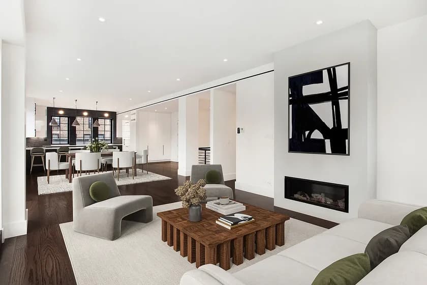 151 East 80 Street #PHA, Manhattan, NY 10075 apartment_living_room 1