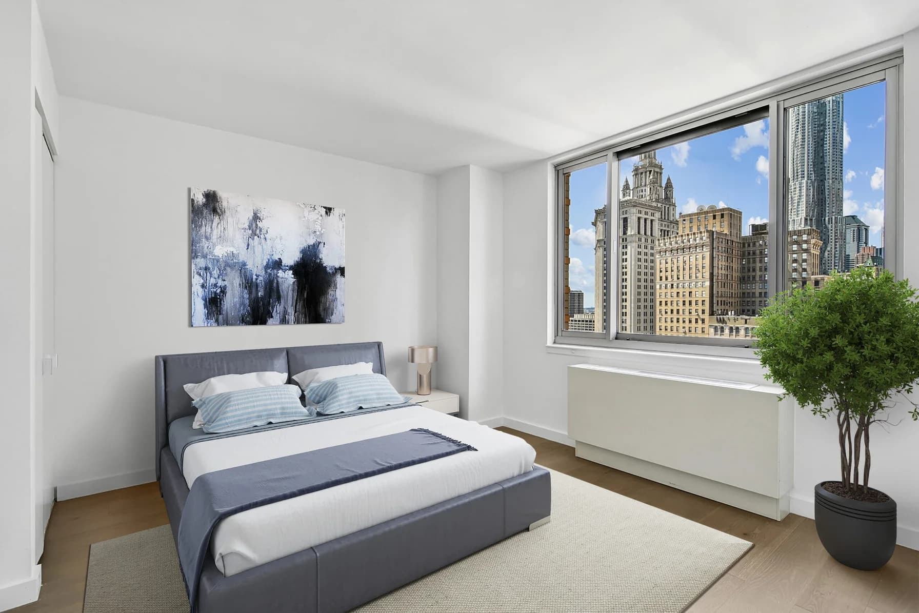 111 Worth Street #17D, Manhattan, NY 10013 apartment_bedroom_room 1