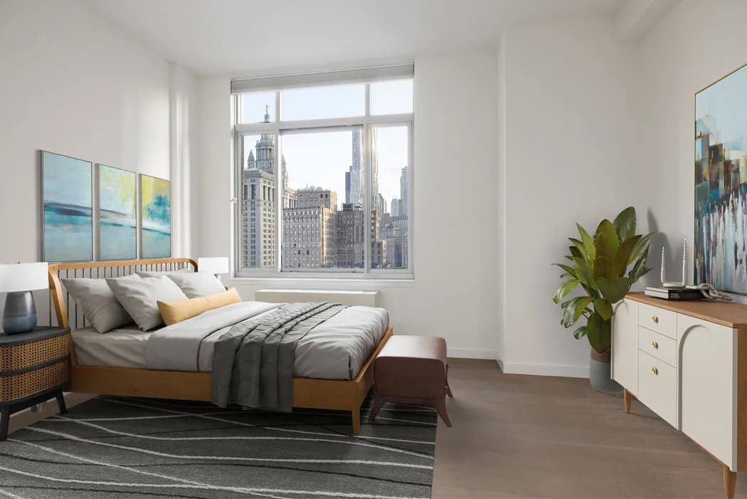 111 Worth Street #17D, Manhattan, NY 10013 apartment_bedroom_room 1
