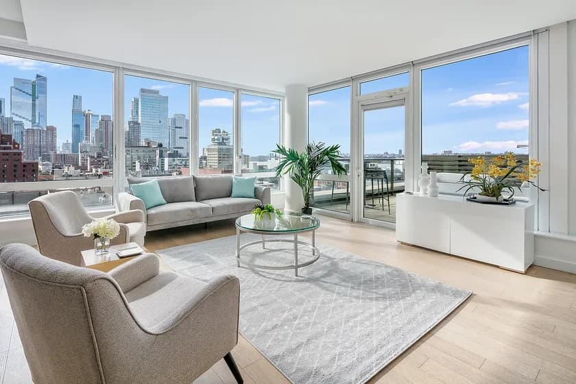 521 West 52 Street #7CN, Manhattan, NY 10019 apartment_living_room 1