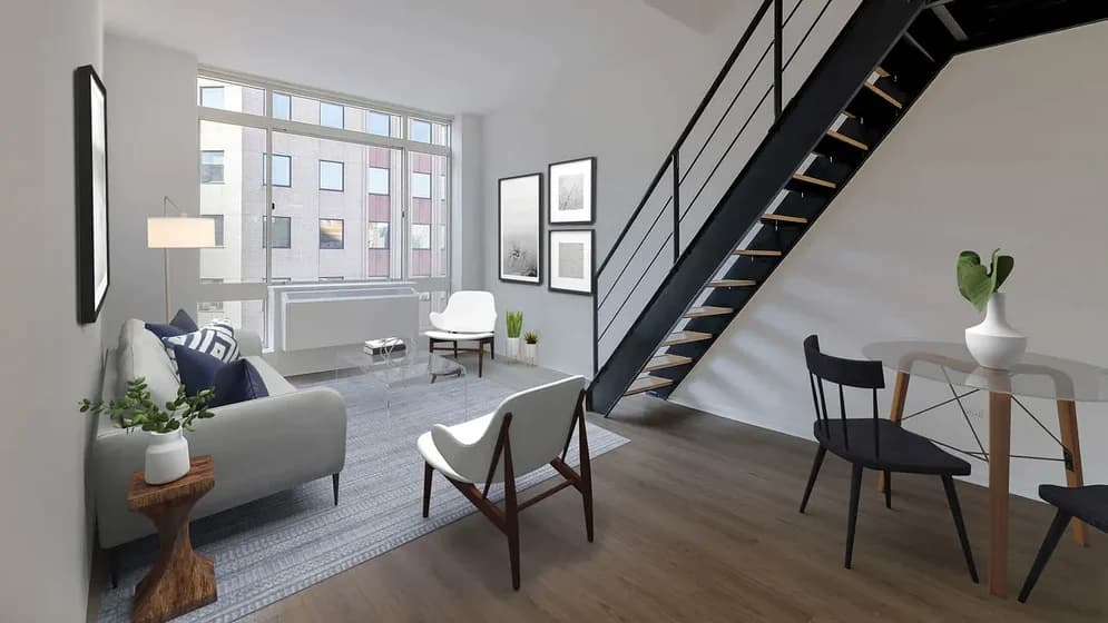 Longacre House 305 West 50 Street #11K, Manhattan, NY 10019 apartment_living_room 1