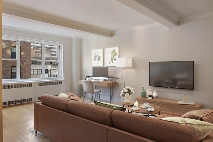 20 Park Avenue #5C, Manhattan, NY 10016 apartment_living_room 1