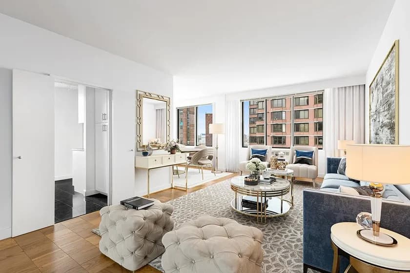 445 East 91 Street #7H, Manhattan, NY 10128 apartment_living_room 1