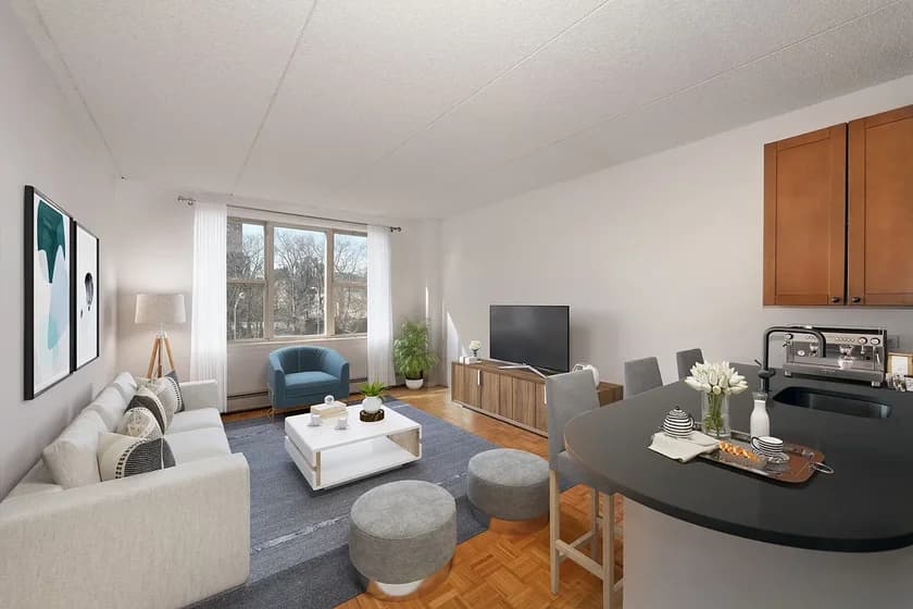 280 East 2 Street #708, Manhattan, NY 10009 apartment_living_room 1