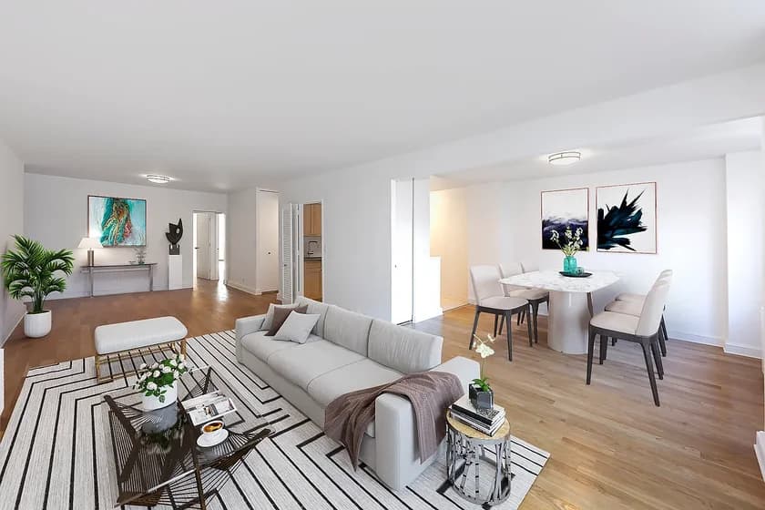 424 West End Avenue #1503, Manhattan, NY 10024 apartment_living_room 1