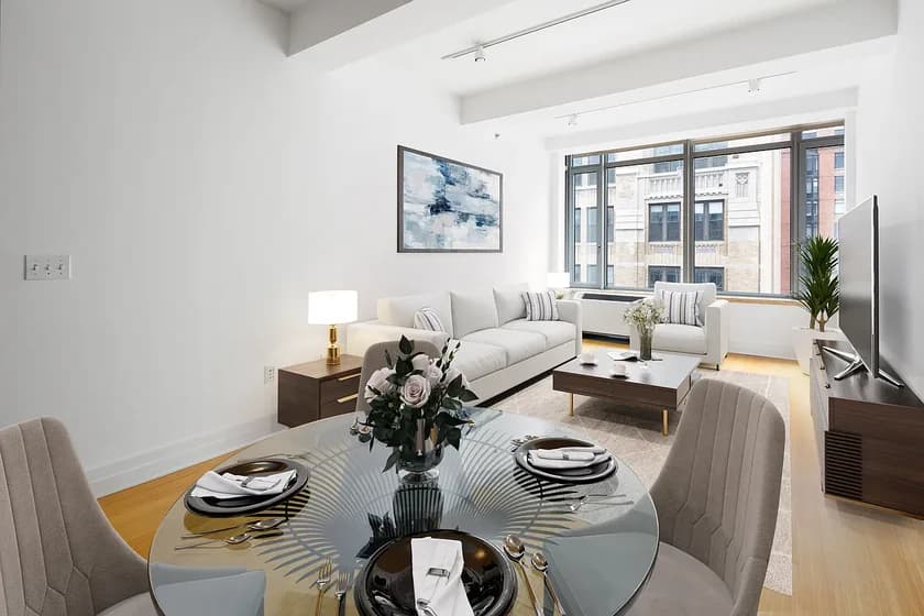 110 Livingston Street #11R, Brooklyn, NY 11201 apartment_living_room 1