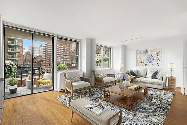 300 East 75 Street #15J, Manhattan, NY 10021 apartment_living_room 1
