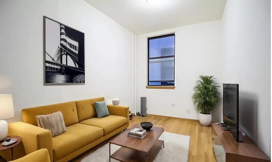 411 West 50 Street #3C, Manhattan, NY 10019 apartment_living_room 1