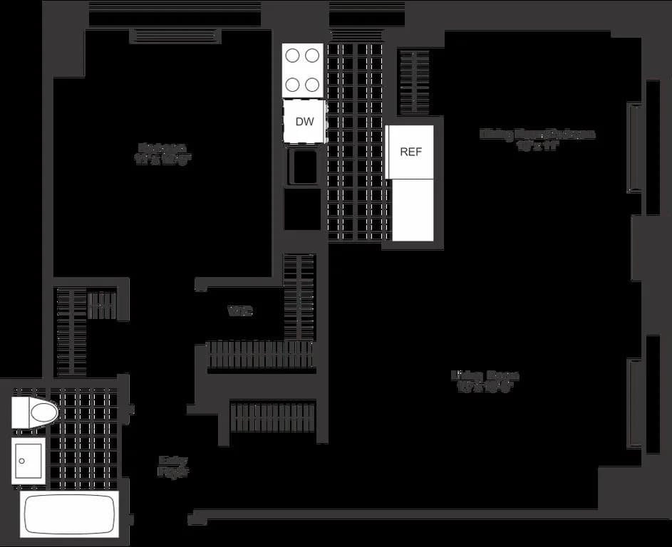 400 Chambers Street #022H, Manhattan, NY 10282 1