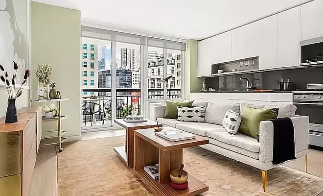70 West 37 Street #1405, Manhattan, NY 10018 apartment_living_room 1