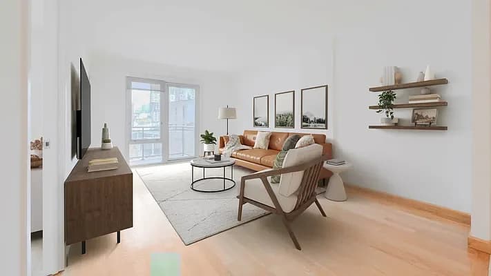 431 W 37 St #12A, Manhattan, NY 10018 apartment_living_room 1