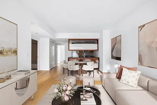Gotham West 550 West 45 Street #1007, Manhattan, NY 10036 apartment_living_room 1