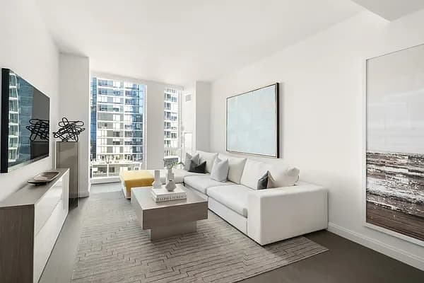400 West 61 Street #0906, Manhattan, NY 10023 apartment_living_room 1