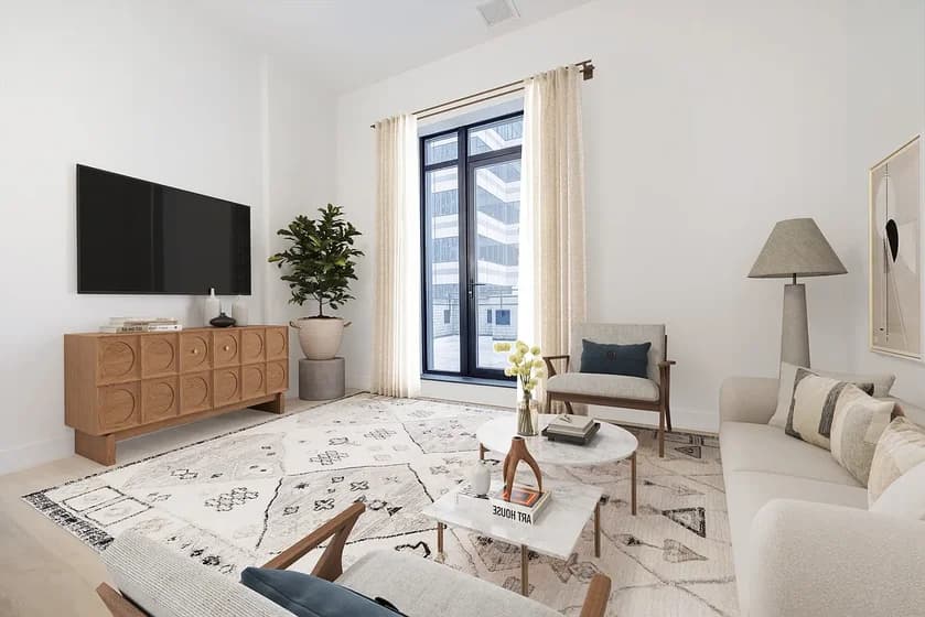 63 Wall Street Apartments 63 Wall Street #18P, Manhattan, NY 10005 apartment_living_room 1