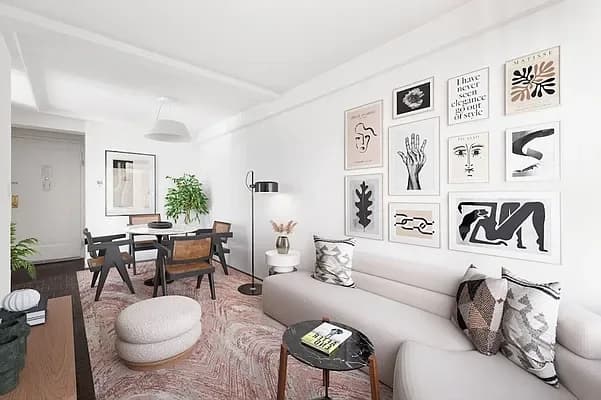 1 Stuyvesant Oval #0T-F, Manhattan, NY 10009 apartment_living_room 1