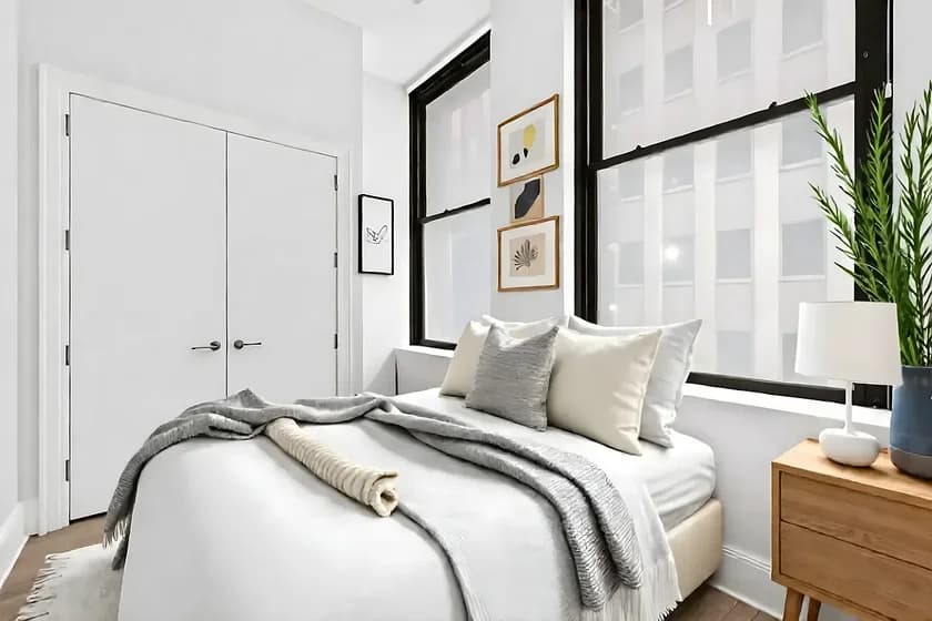 Park Row 15 Park Row #18D, Manhattan, NY 10038 apartment_bedroom_room 1