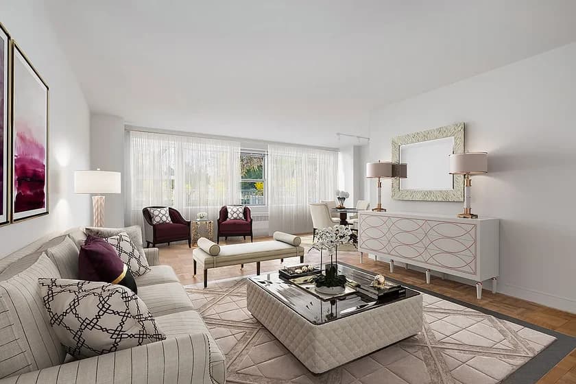 600 West 246 Street #425, The Bronx, NY 10471 apartment_living_room 1