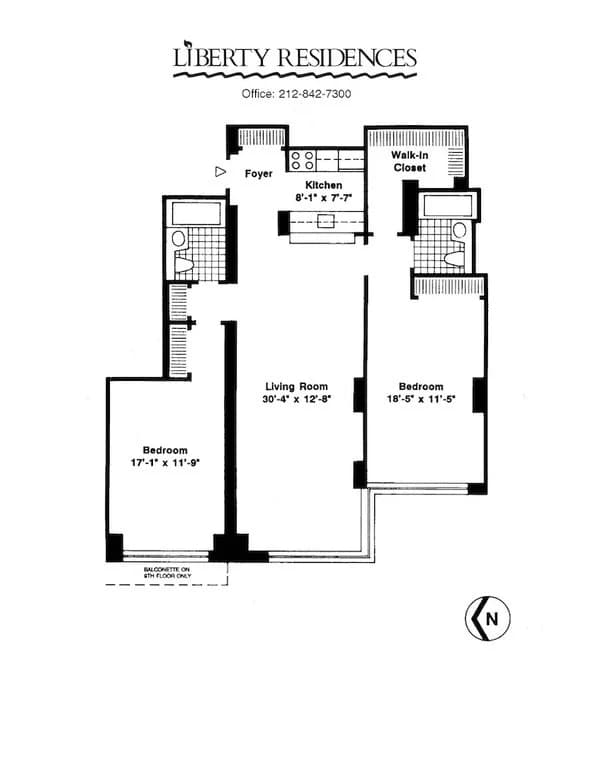 99 Battery Place #10F, Manhattan, NY 10280 1