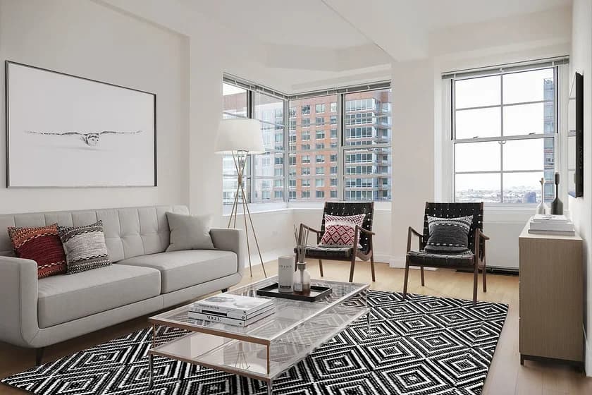 200 Water Street Apartments by Rockrose 200 Water St #304, Manhattan, NY 10038 apartment_living_room 1