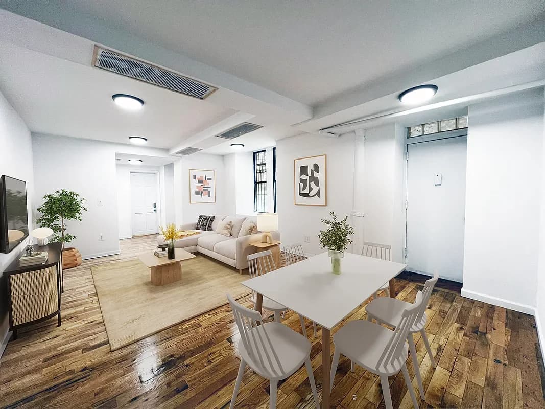 555 West 151 Street #GF, Manhattan, NY 10031 apartment_living_room 1