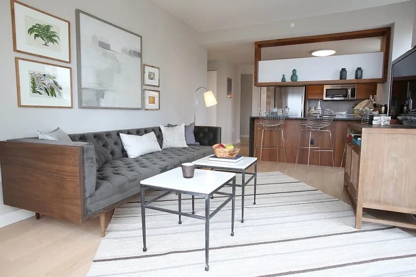 Gotham West 550 West 45 Street #2309, Manhattan, NY 10036 apartment_living_room 1