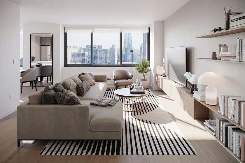 14 Amsterdam Avenue #17C, Manhattan, NY 10023 apartment_living_room 1