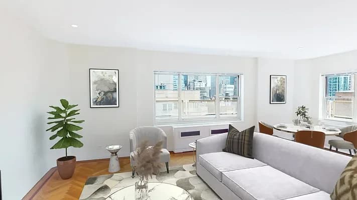 Monterey at Park 30 Park Avenue #21PHB, Manhattan, NY 10016 apartment_living_room 1