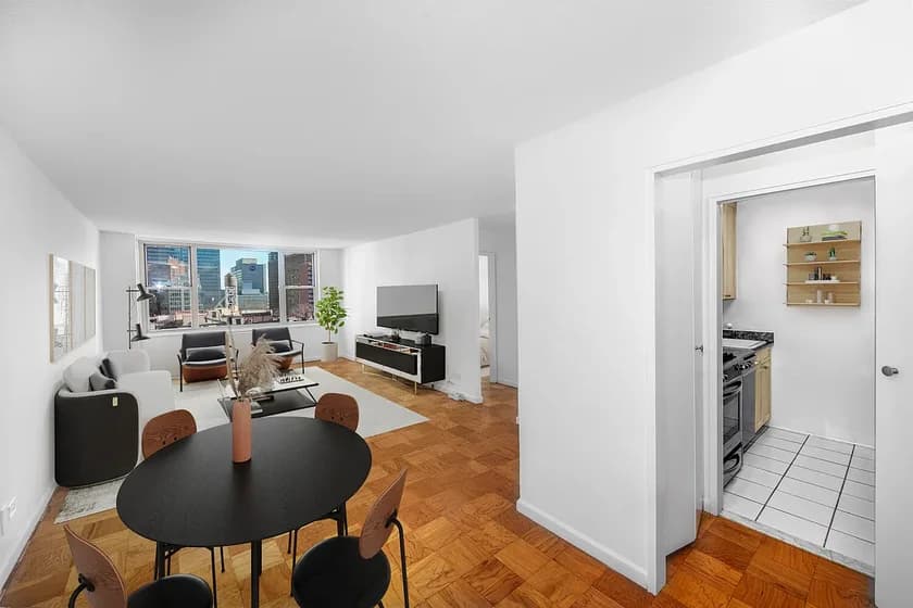 166 East 34 Street #706, Manhattan, NY 10016 apartment_living_room 1