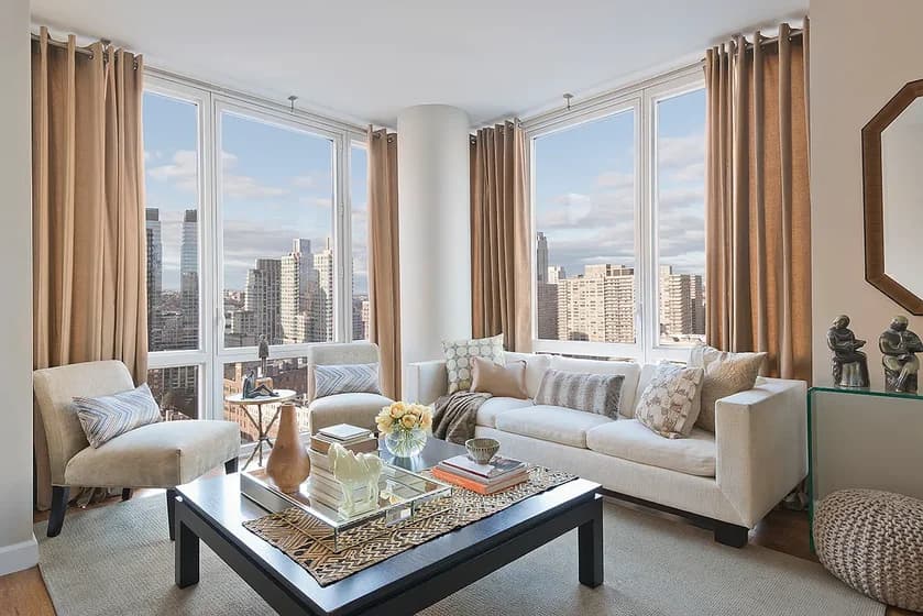 160 West 62 Street #37B, Manhattan, NY 10023 apartment_living_room 1