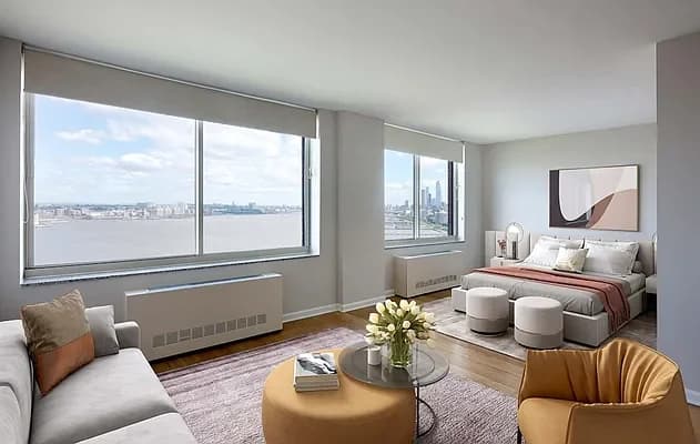 400 Chambers Street #027C, Manhattan, NY 10282 apartment_living_room 1