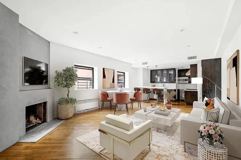 121 Madison Avenue #PH-A, Manhattan, NY 10016 apartment_living_room 1