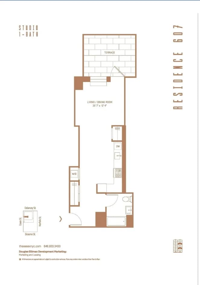 115 Delancey Street #607, Manhattan, NY 10002 1