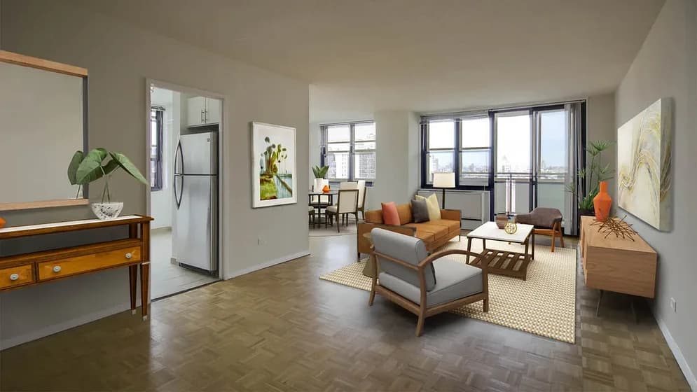 303 East 83 Street #14F, Manhattan, NY 10028 apartment_living_room 1