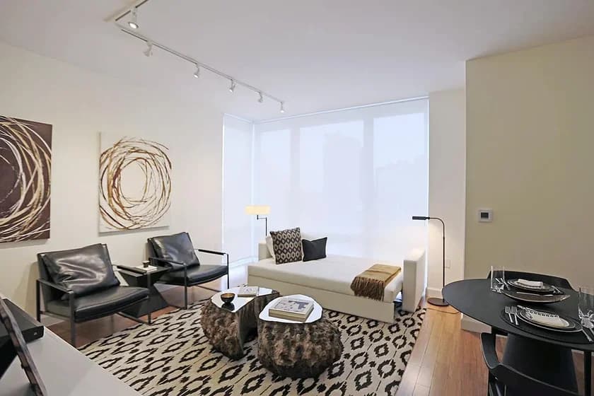 160 West 62 Street #11D, Manhattan, NY 10023 apartment_living_room 1