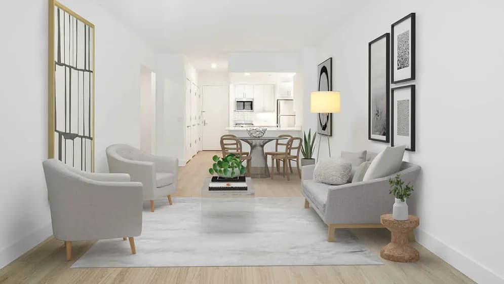 600 Washington Street #710, Manhattan, NY 10014 apartment_living_room 1