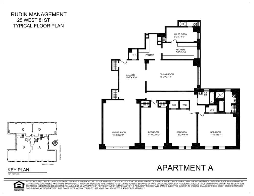 25 West 81 Street #12A, Manhattan, NY 10024 1